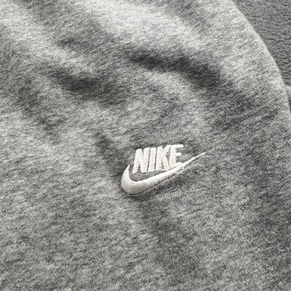 Nike Sweatpants Mens 2XL Gray Club Fleece Joggers Pockets Gym Workout Training - Picture 4 of 12